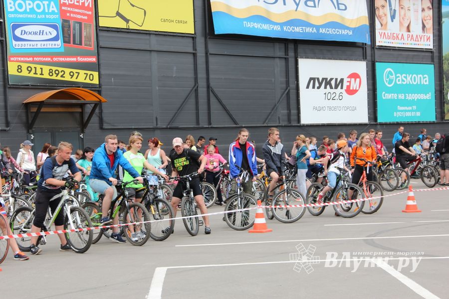 В Великих Луках состоялся «Велопарад» (ФОТО)