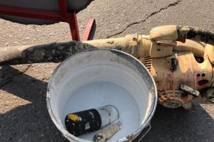 На пр. Гагарина рисуют «зебру» (ФОТО)