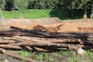 Совсем скоро великолучане смогут гулять по деревянным дорожкам Крепости (ФОТО)