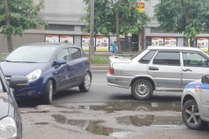 Фотофакт: ДТП на пр-те Гагарина в Великих Луках 