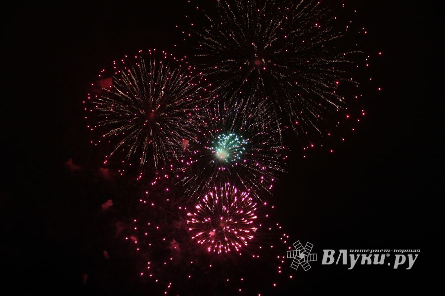 В Великих Луках зажглась новогодная ёлка (ФОТО)