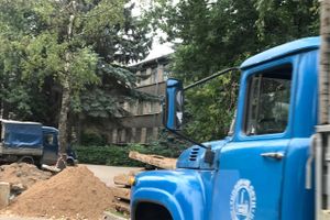 На пр. Гагарина меняют участок теплотрассы (ФОТО)