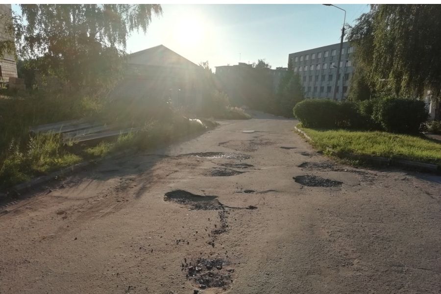 Нанотехнологичная дорога на Горной (ФОТО)