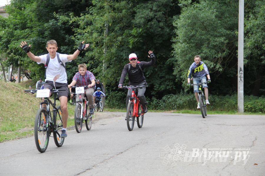 Велопробег в День города (фото)