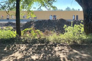 Будущий госпиталь «обзавелся» стенами (ФОТО)