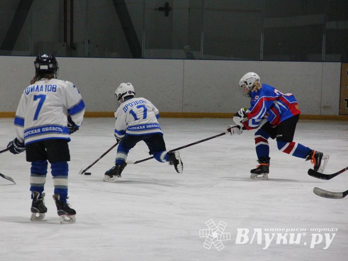 В Великих Луках прошел детский Открытый турнир по хоккею (ФОТО)