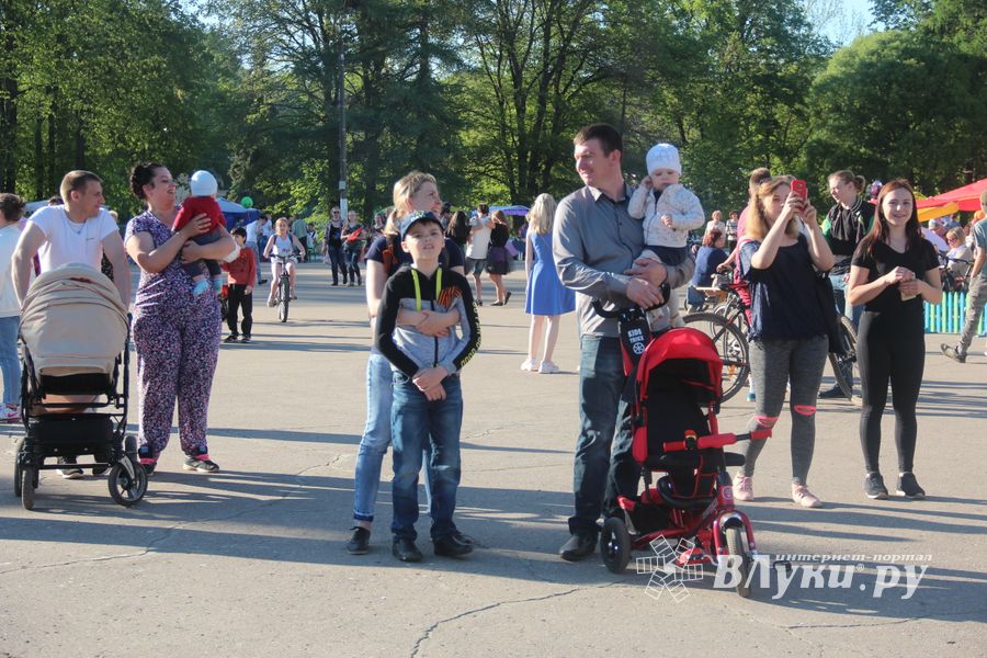 Праздничный салют в честь Дня Победы был дан в Великих Луках (ФОТО)