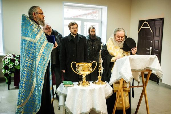 Покровскую часовню освятили в больничном городке города Великие Луки (ФОТО)