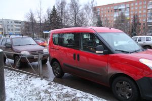 В Великих Луках по проспекту Гагарина произошло ДТП (фото)