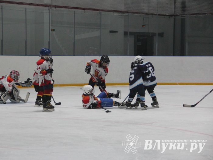 Товарищескике хоккейные игры между детскими командами прошли в Великих Луках (ФОТО)