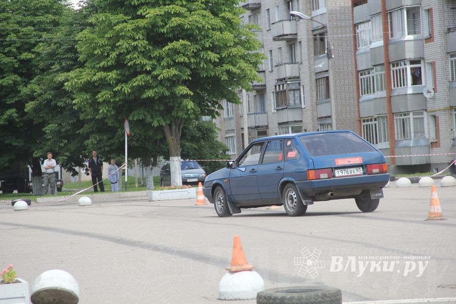 В Невеле состоялся финал по автоспринтслалому