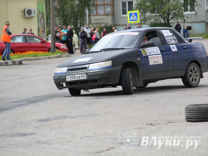 В Невеле состоялся финал по автоспринтслалому