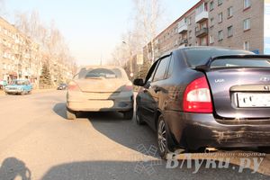 ДТП на пр. Гагарина: столкнулись три автомобиля (фото) 