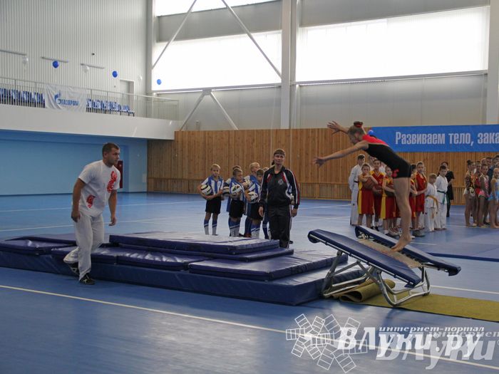 Открытие спортивно-оздоровительный комплекс «Стрелец» (фото)