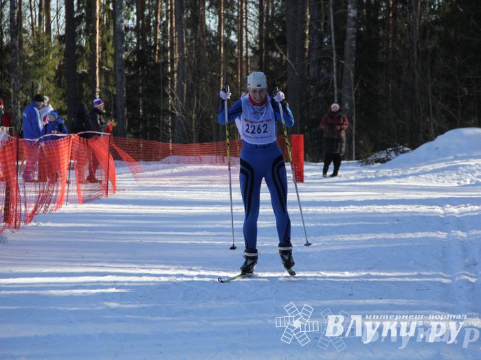 Всероссийская массовая лыжная гонка «Лыжня России 2015» состоялась в Великолукском районе (фото)