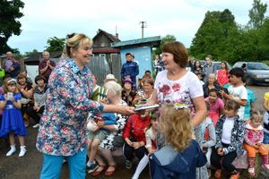 В деревнях прошлия торжества, посвященные юбилею Великолукского района (ФОТО)