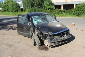 ДТП с участием трёх автомобилей на улице Гоголя (ФОТО)