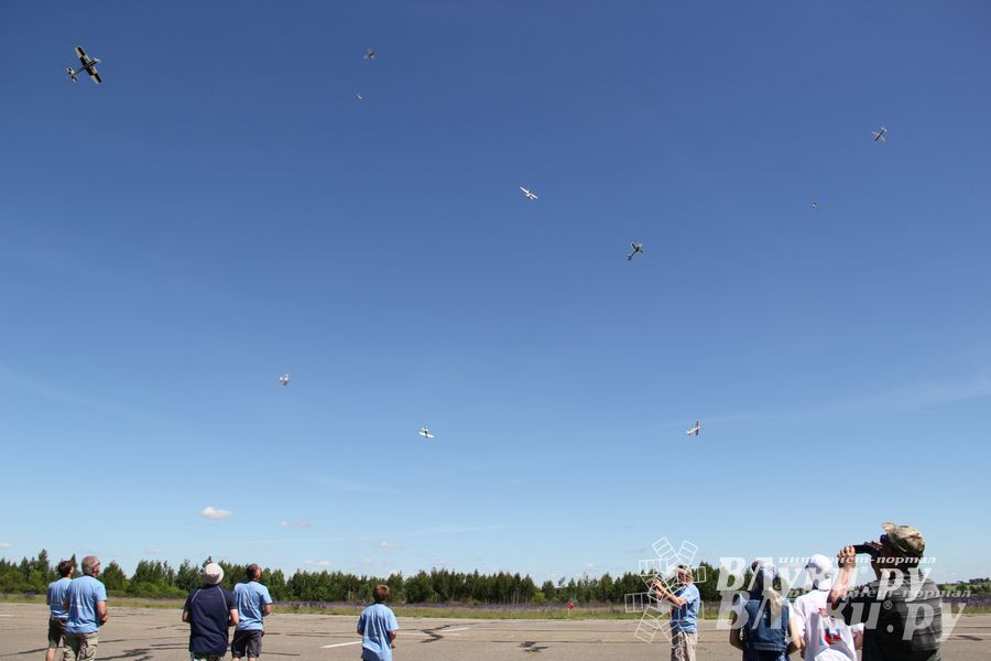 В Великих Луках прошел Фестиваль авиамодельного спорта (фото)