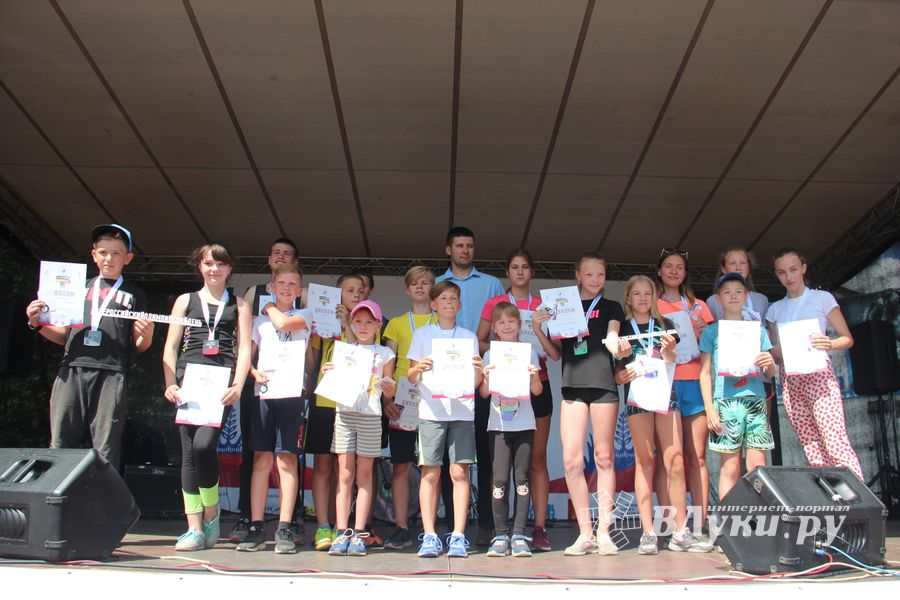 В Великих Луках прошёл Олимпийский День (ФОТО)