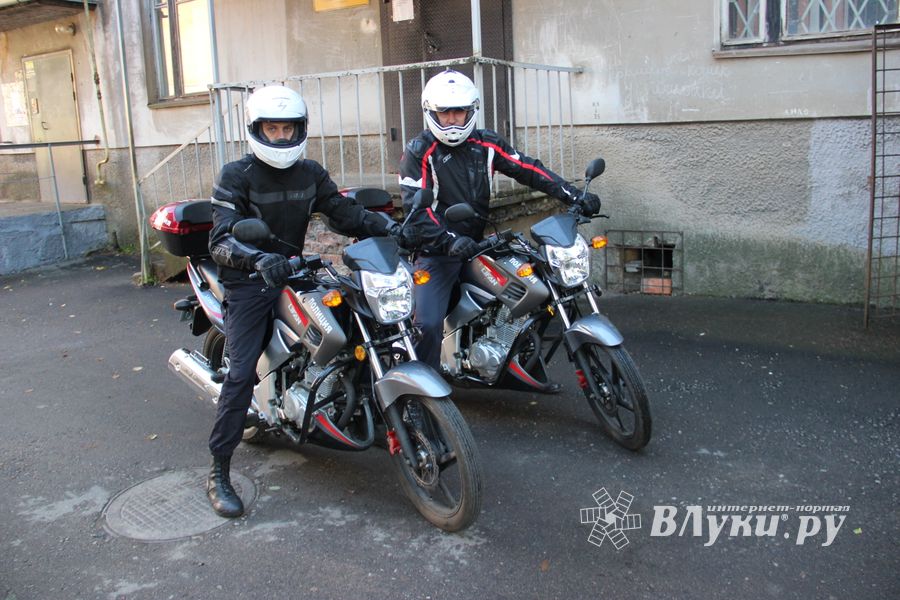 Мотопатрульные выехали на маршрут