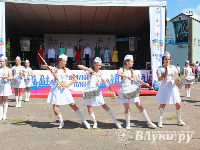 В Великих Луках прошёл Олимпийский День (ФОТО)