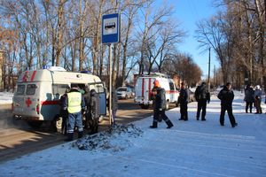 Лобовое столкновение на пр-те Гагарина в Великих Луках (ФОТО)