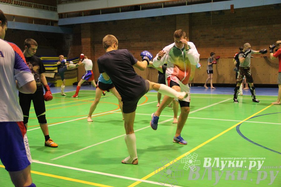 В Великих Луках прошел мастер-класс по кикбоксингу (фото)