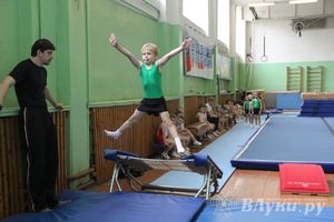В Великих Луках состоялось Первенство по командной гимнастике (фото)