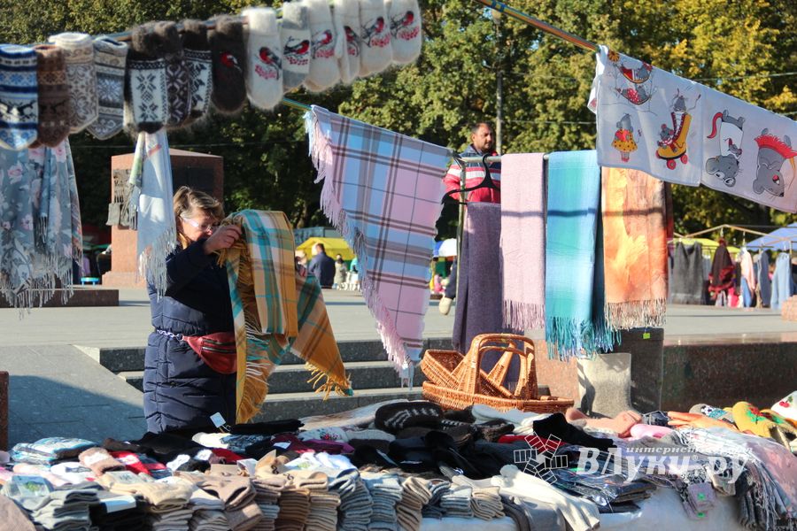 В Великих Луках прошла универсальная осенняя ярмарка (ФОТО)