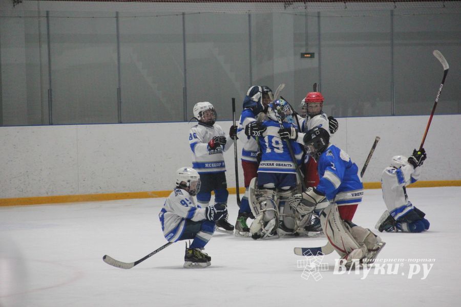 В Великих Луках прошел детский Открытый турнир по хоккею (ФОТО)