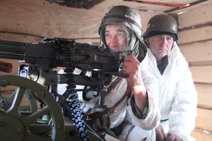 В Великих Луках реконструировали подвиг Александра Матросова (12+)(ФОТО)