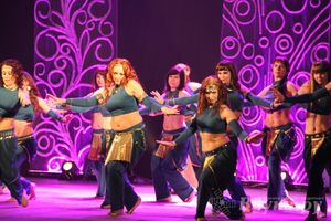  В ДК им. Ленина состоялся отчетный концерт студии восточного танца «Восточные сладости» (фото)