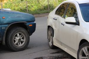 Три автомобиля столкнулись возле «Реостата» (ФОТО)