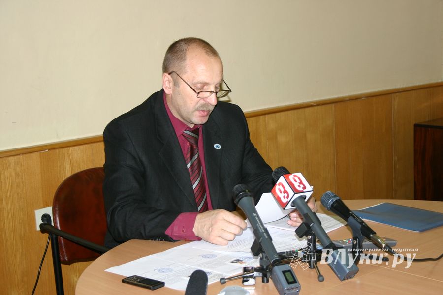 Председатель ТИК В. Н. Тамгин