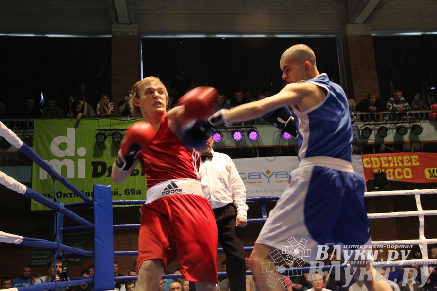В Великих Луках состоялась матчевая встреча по боксу