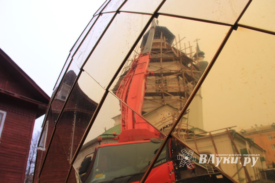 Новая глава-луковица появится на Свято-Вознесенском соборе в Великих Луках (ФОТО)