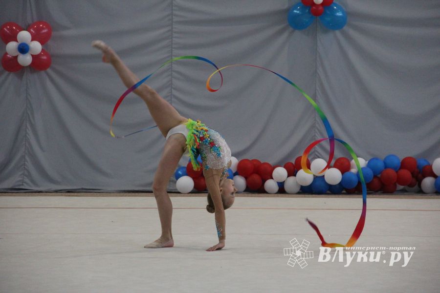 ​В Великих Луках прошли соревнования по художественной гимнастике (ФОТО)