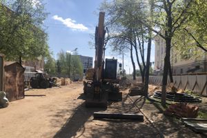 На месте будущих переходов кипит работа (ФОТО)