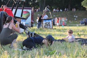 Сегодня вечером аэростаты плыли над городом (ФОТО)