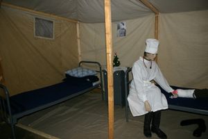 «Военной поры медсанбаты» в краеведческом музее