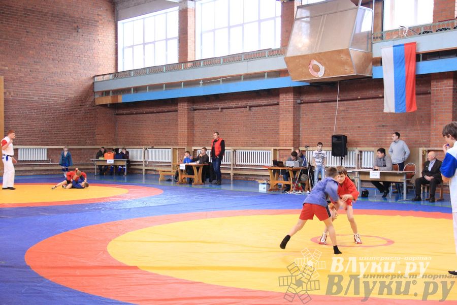Состоялось Открытое первенство города Великие Луки по борьбе самбо