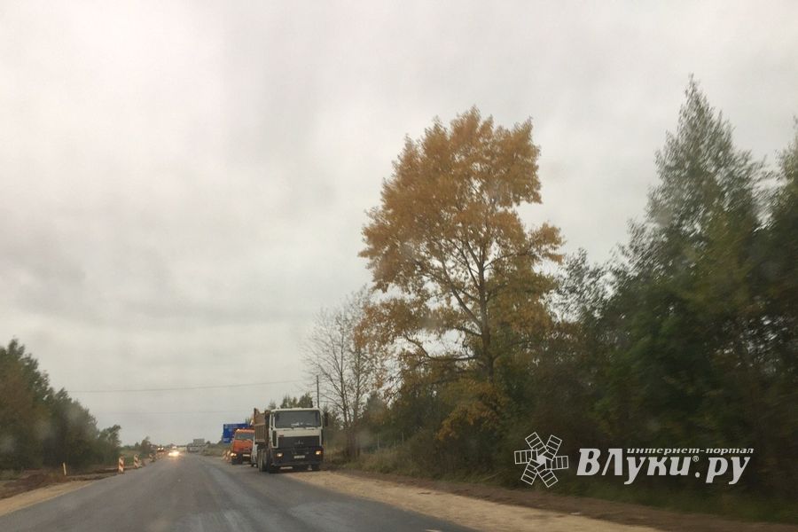 Ремонт участка трассы Рига-Москва: конец близок (ФОТО)