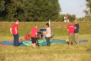 Сегодня вечером аэростаты плыли над городом (ФОТО)