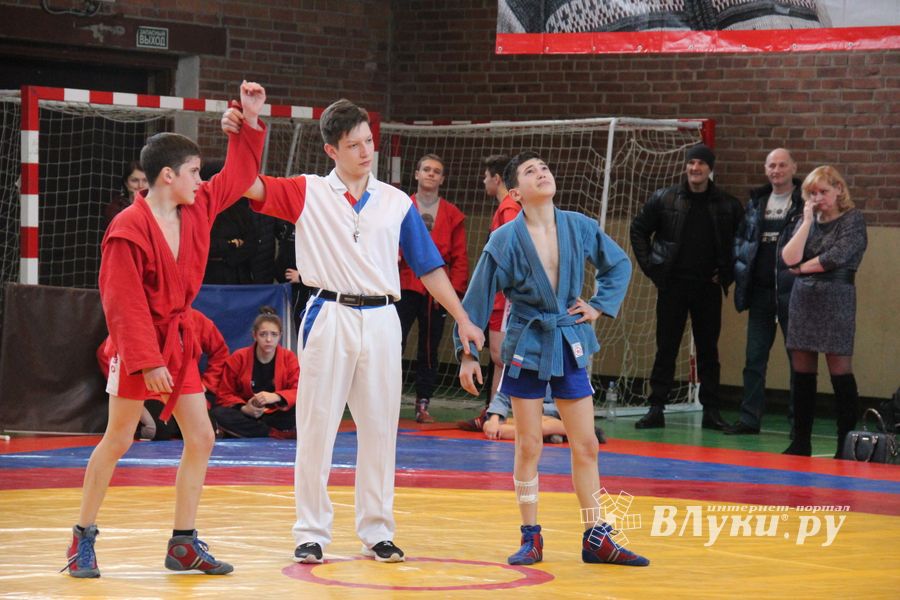 В Великих Луках прошли соревнования по самбо (ФОТО)