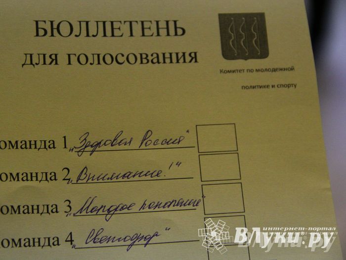 В Великих Луках прошла игра «Молодой политик» (фото)