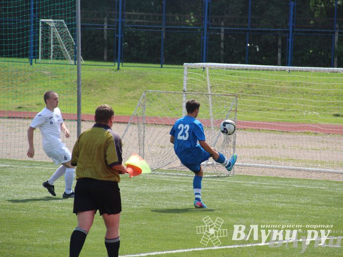 Футбольный матч в рамках Чемпионата Псковской области