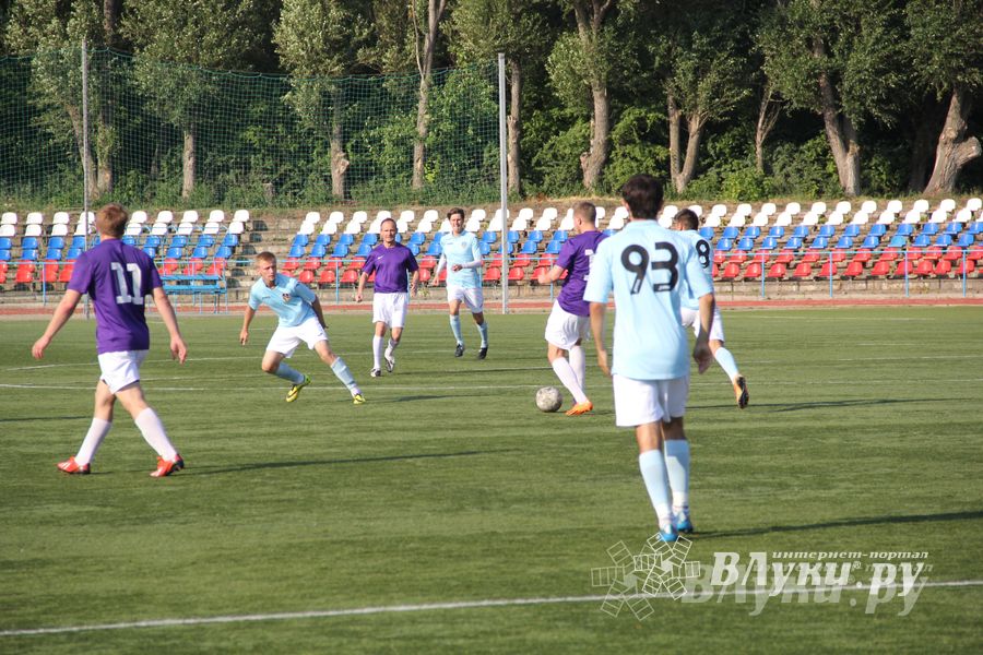 Матч «Великолукский район» — «Экспресс» в рамках Чемпионата Псковской области по футболу