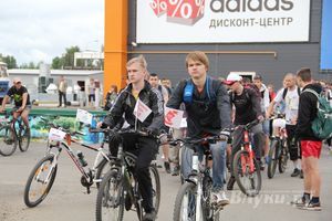 Велопробег в День города (фото)
