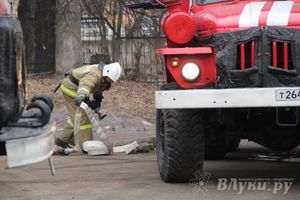 В Великолукском драмтеатре прошли пожарные учения
