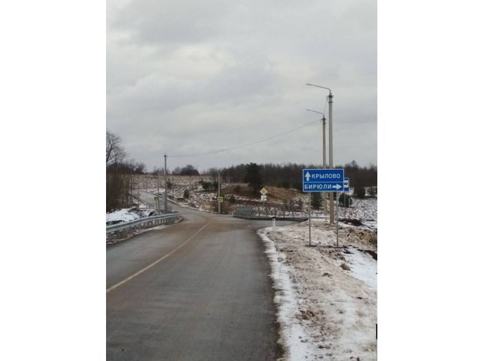 В Пушкиногорском районе отремонтировали более 8 км дороги